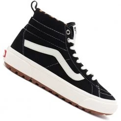 Vans Sk8-Hi MTE-1 Herbstschuhe (Suede) Black/Leopard Damen, Herren