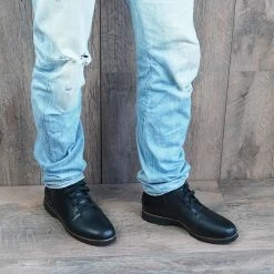 DeeLuxe Royal Knöchelhohe Schuhe Black Herren -Salomon Shop unnamed file 1283