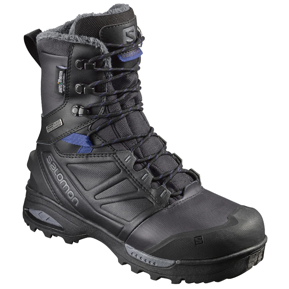 Salomon Toundra Pro Damen-Winterstiefel Phantom/Black/Amparo Blue Damen 1 Salomon Toundra Pro Damen-Winterstiefel Phantom/Black/Amparo Blue Damen