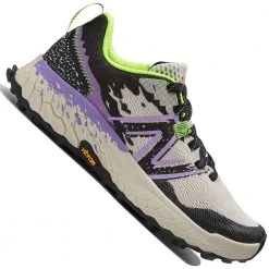 New Balance Fresh Foam X Hierro V7 Trailschuhe Moonbeam/Electric Purple Damen