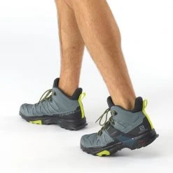 Salomon X Ultra 4 Mid GTX Trekkingschuhe Trooper/Black/Evening Primrose Herren -Salomon Shop unnamed file 52