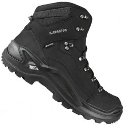 LOWA Renegade GTX Mid Bergsport-Schuhe Deep Black Herren