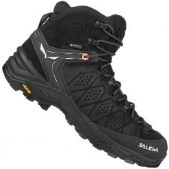 Salewa Alp Trainer 2 Mid GTX Trekkingschuhe Black/Black Damen