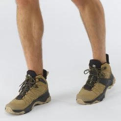 Salomon X Ultra 4 Mid Gore-Tex Wanderstiefel Kelp/Black/Safari Herren -Salomon Shop unnamed file 711